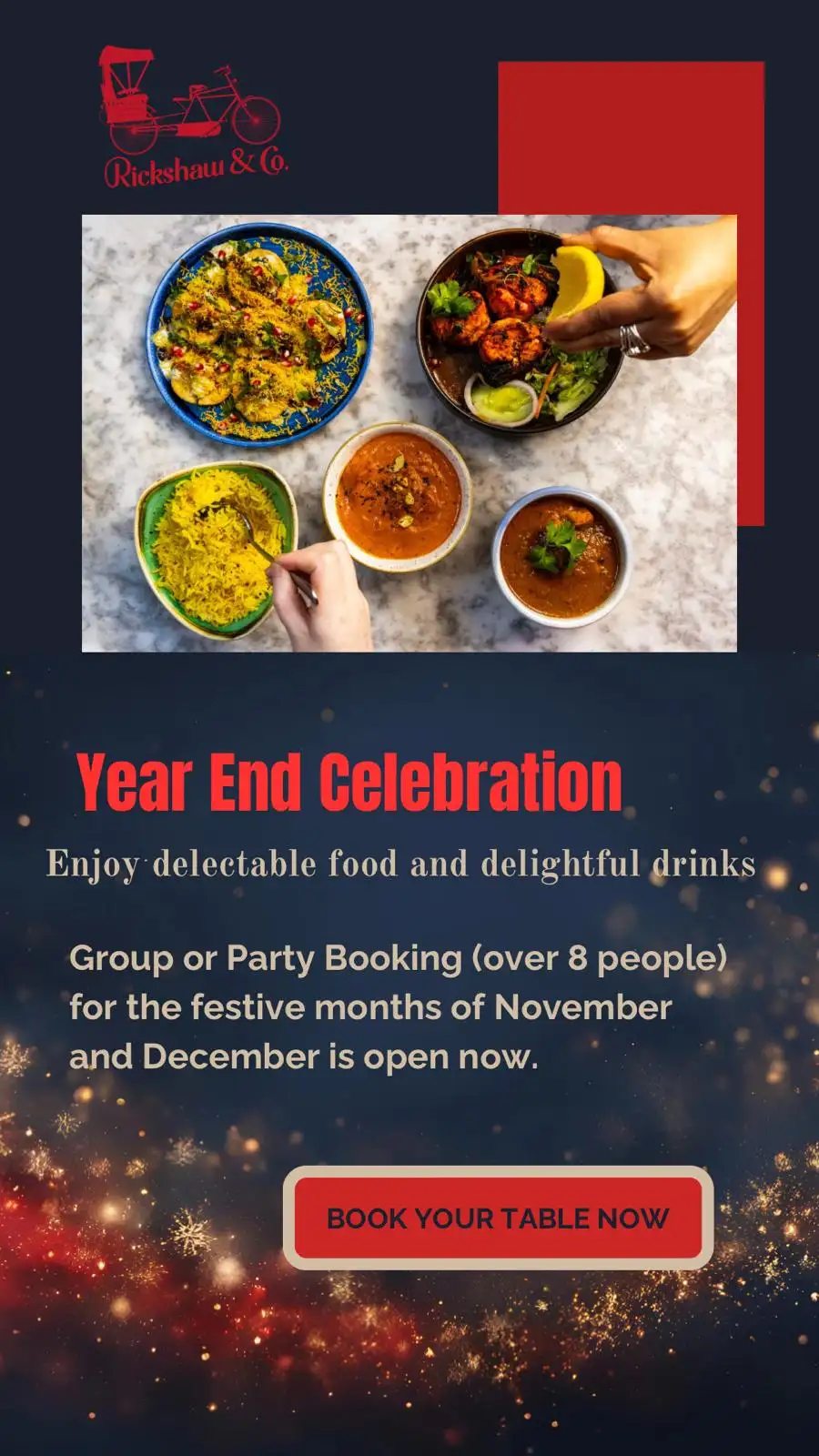 Year End Celebration Poster